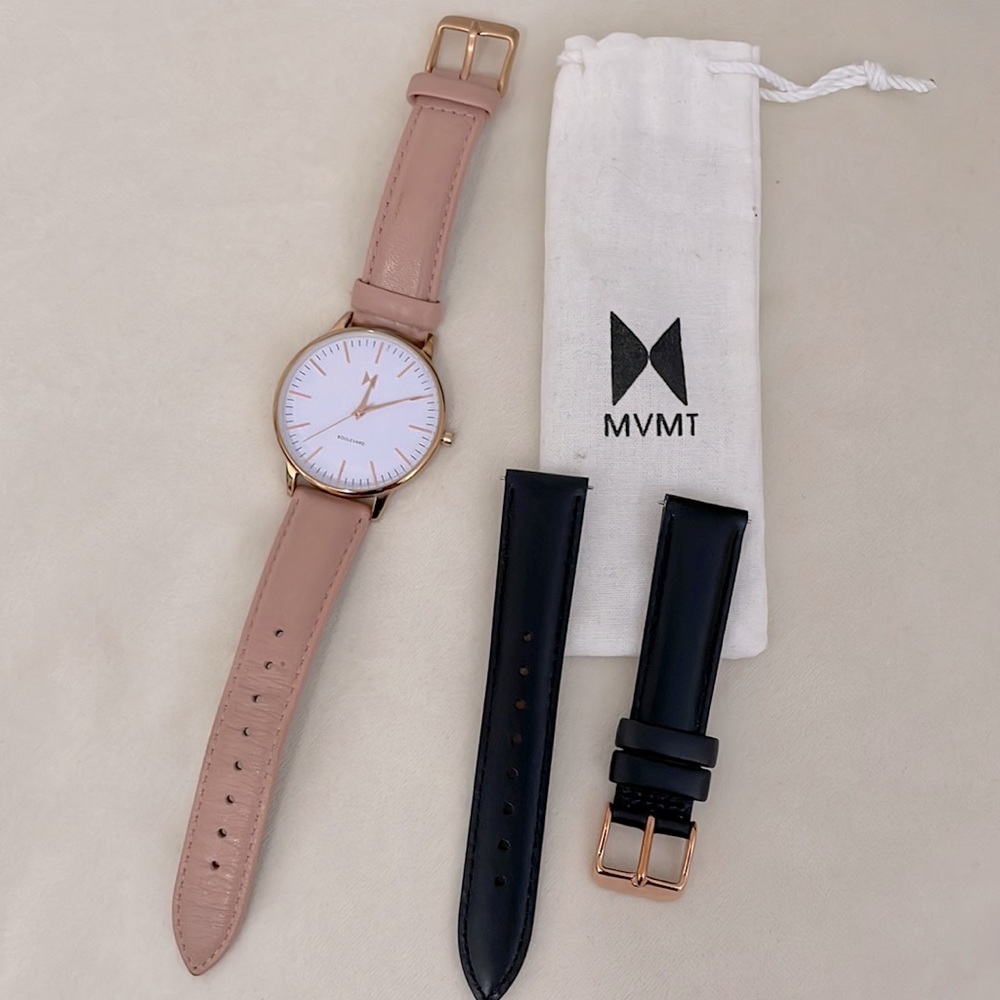 Mvmt Watch With Replaceable Strap - image 1